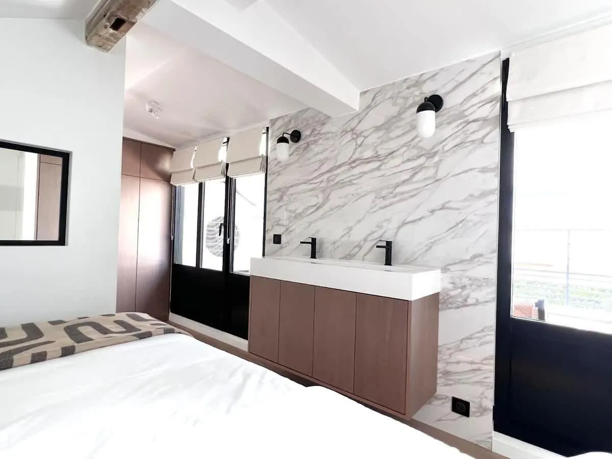 Duplex Luxe Au Coeur Du Marais 6P Cinema - Hamman Apartment Paris 0*,